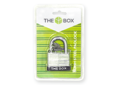 Branded Padlock | The Box Self Storage